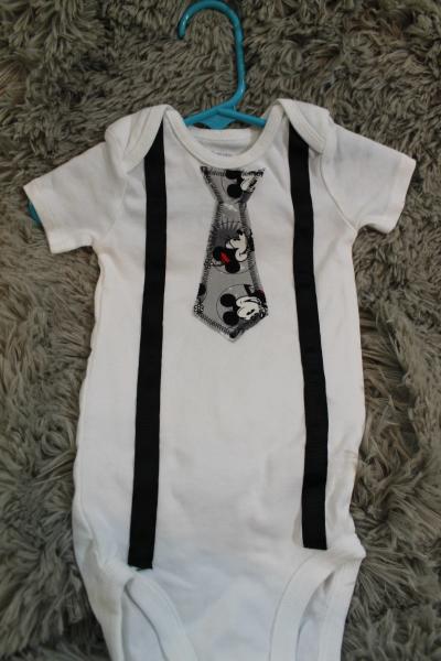 Onesies - Ties & Suspenders - Short Sleeve picture