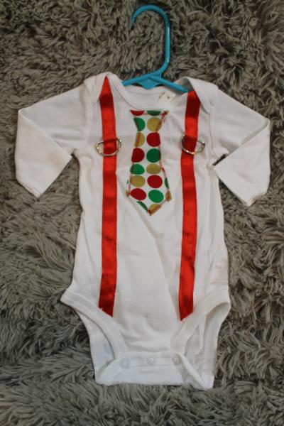 Onesies - Ties & Suspenders - Long Sleeve picture