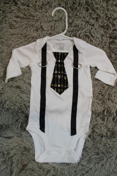 Onesies - Ties & Suspenders - Long Sleeve picture