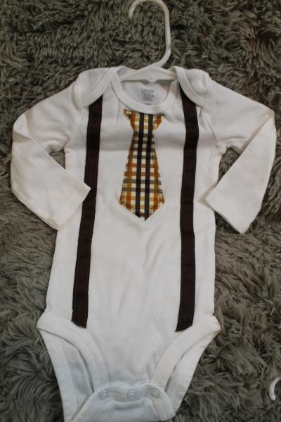 Onesies - Ties & Suspenders - Long Sleeve picture