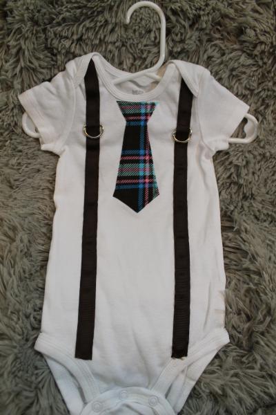 Onesies - Ties & Suspenders - Short Sleeve picture