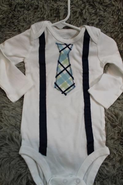 Onesies - Ties & Suspenders - Long Sleeve picture