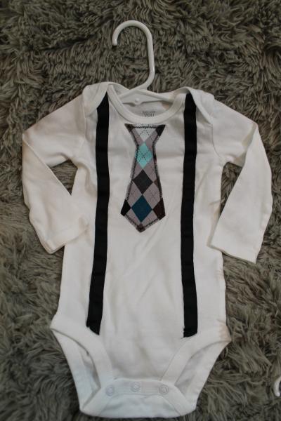 Onesies - Ties & Suspenders - Long Sleeve picture