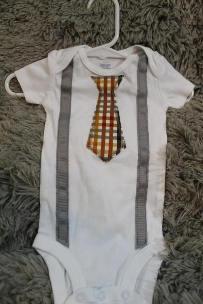 Onesies - Ties & Suspenders - Short Sleeve picture