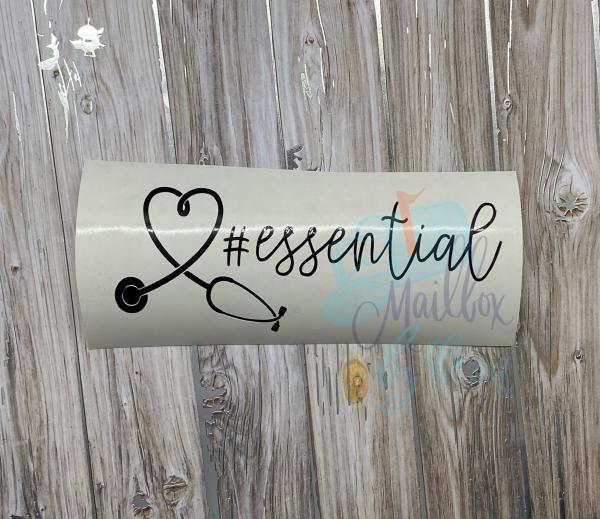 #essential vinyl decal picture