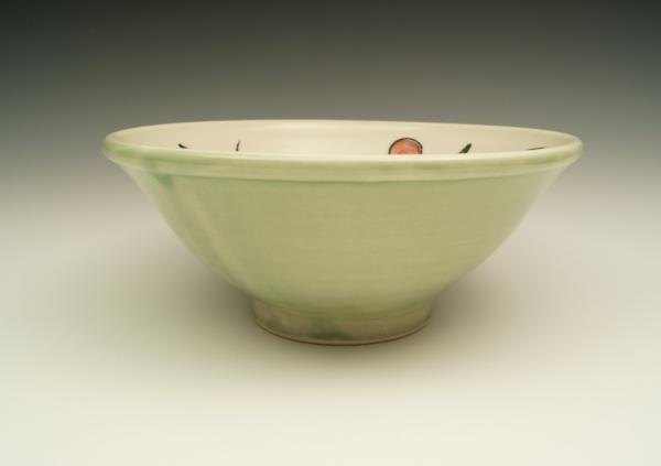 Porcelain Cherry Bowl Medium picture