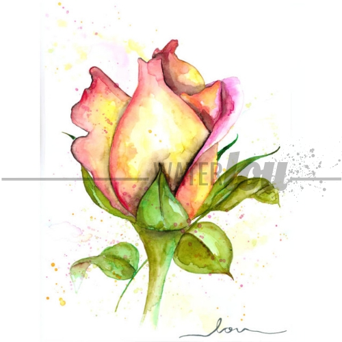 Rose Bud Print