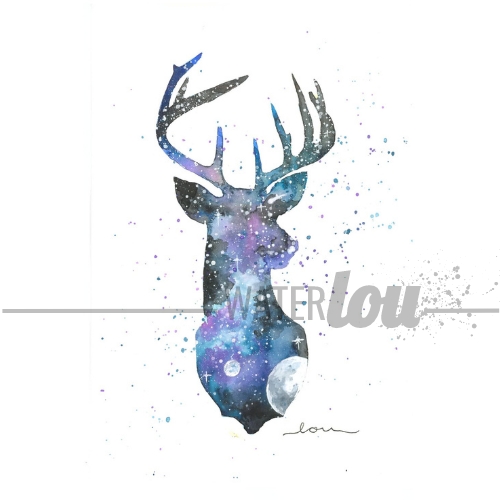 Galaxy Series - Deer *ORIGINAL* picture