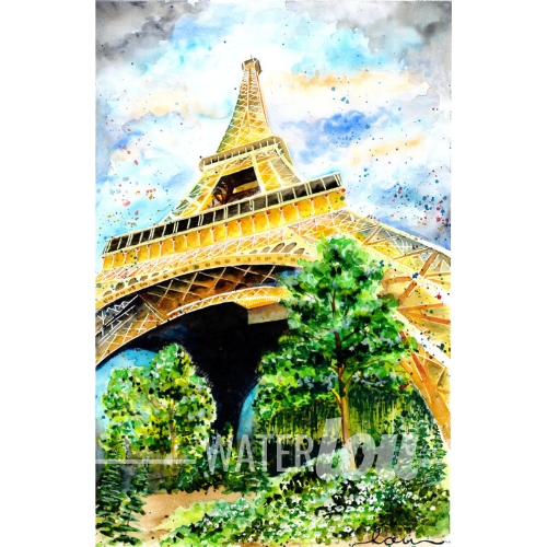 Eiffel Tower Print picture