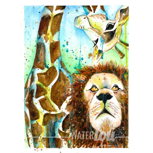 Peaceful Jungle Print picture