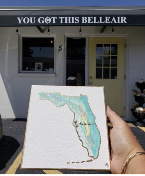 Florida State canvas By Tampa bay artist picture