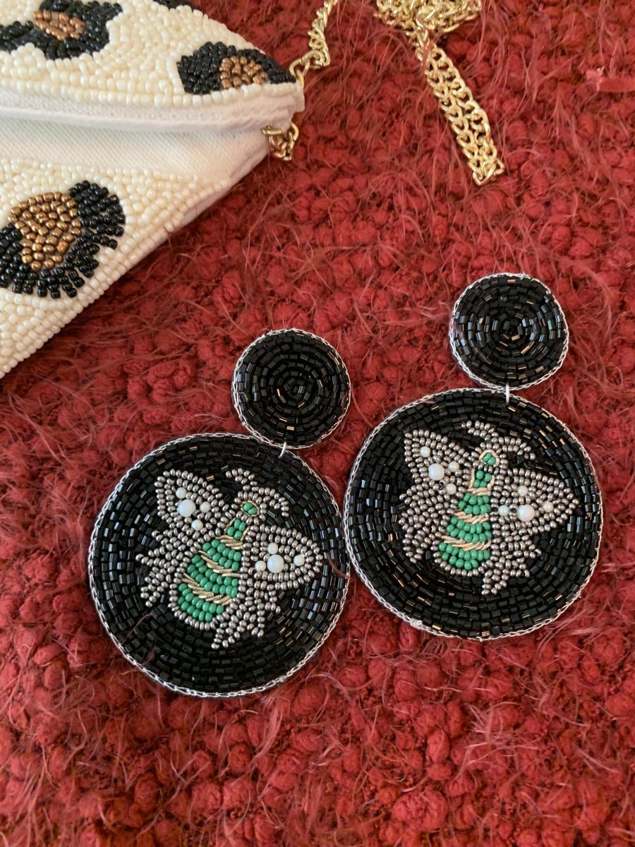 Stunning Beaded earrings picture