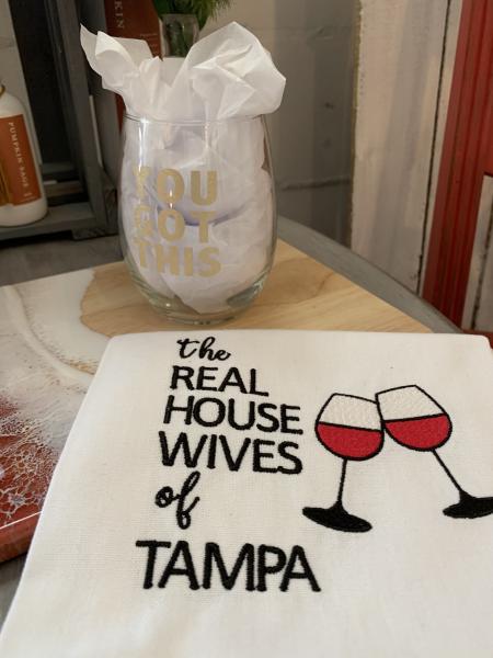 Real Housewives  of Tampa Tea Towel picture