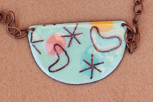 N469 Atomic Barkcloth Enamel picture