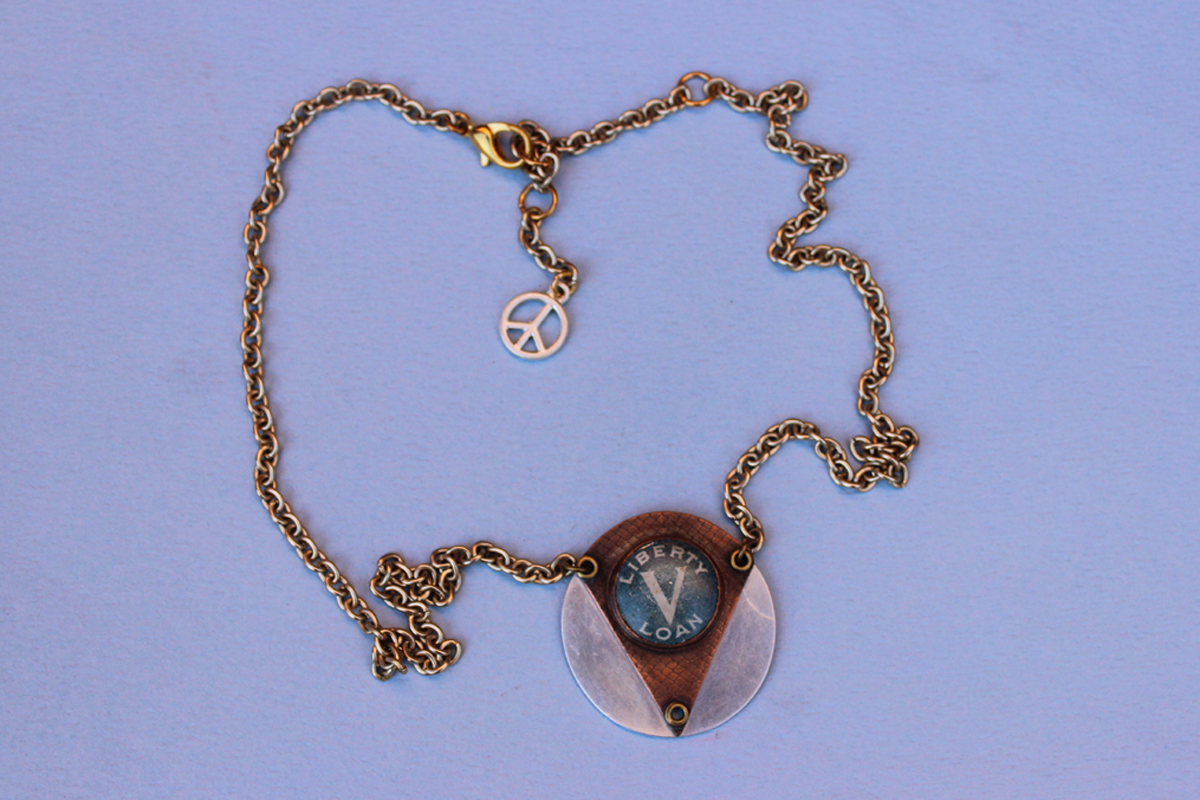 N458 Liberty V Loan Riveted on Copper picture