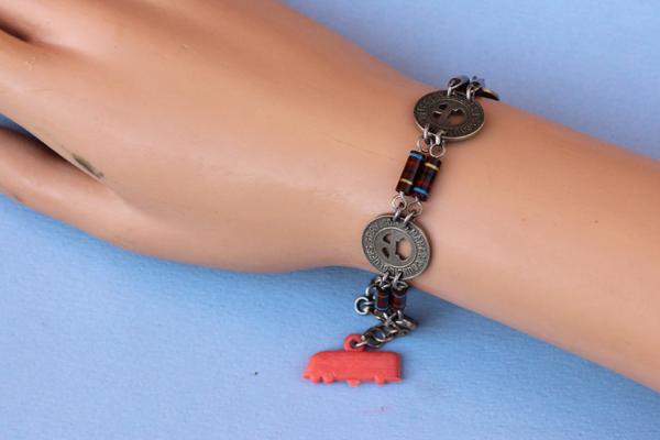 B287 Transit Token & Resistor Bracelet picture