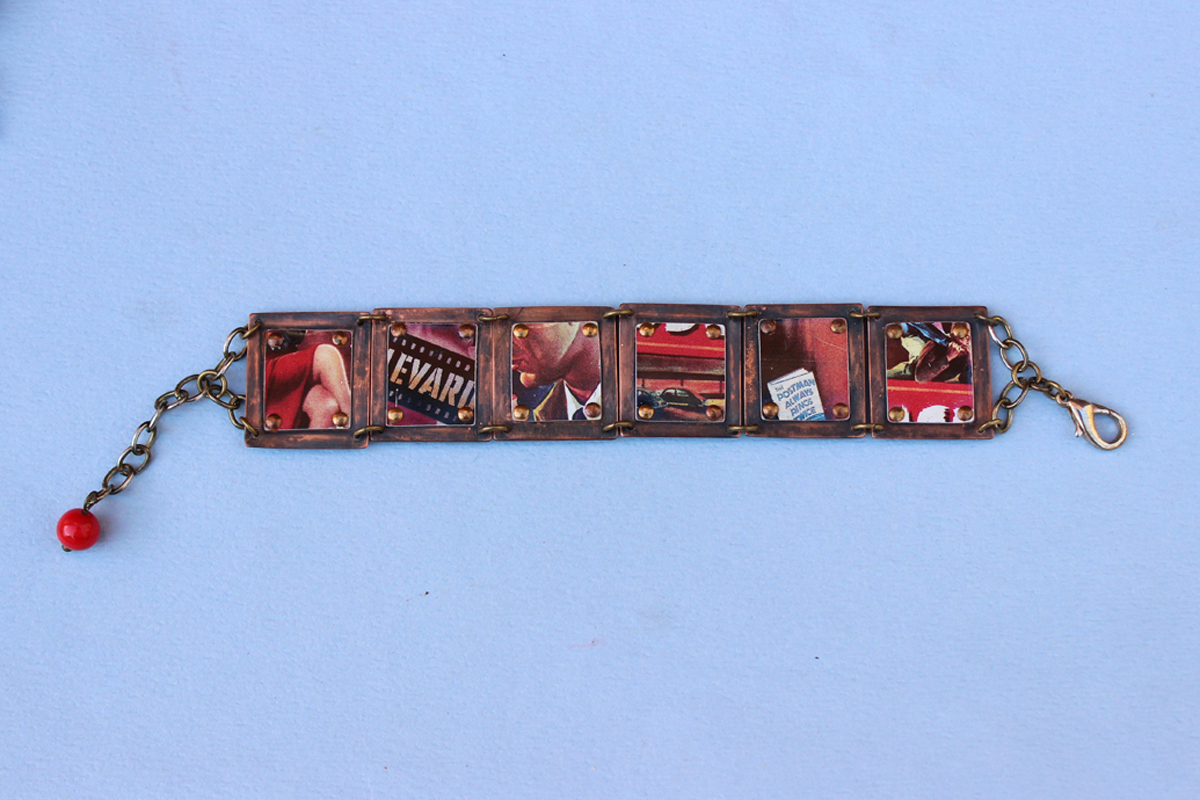 B316 Movie Poster Tin & Copper Bracelet picture