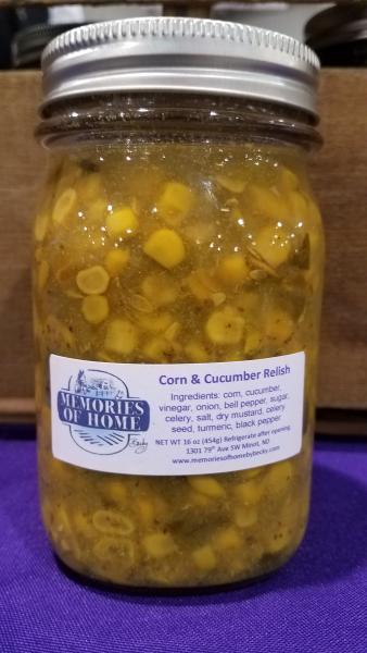 Corn & Cucumber Relish