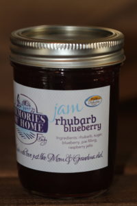 Rhubarb Blueberry Jam