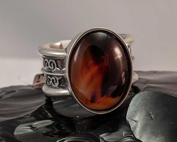 Montana Moss Agate Ring #3949 picture