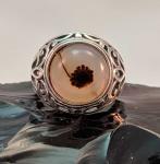 Montana Moss Agate Ring #4239