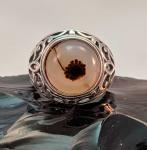 Montana Moss Agate Ring #4239