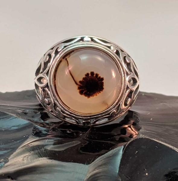 Montana Moss Agate Ring #4239 picture