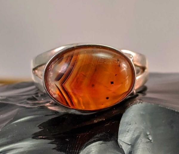 Montana Moss Agate Ring #2667 picture