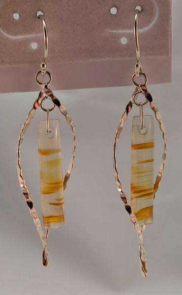 Montana Moss Agate Earrings #4083 picture