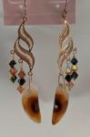 Montana Moss Agate Earrings #3413