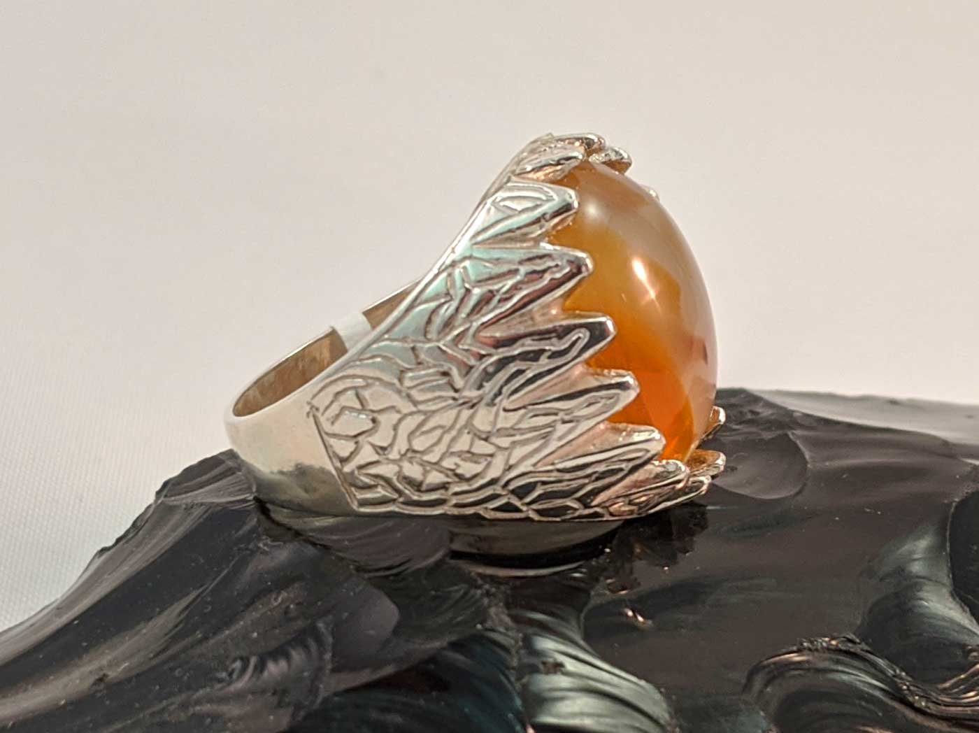 Montana Moss Agate Ring #4065 picture