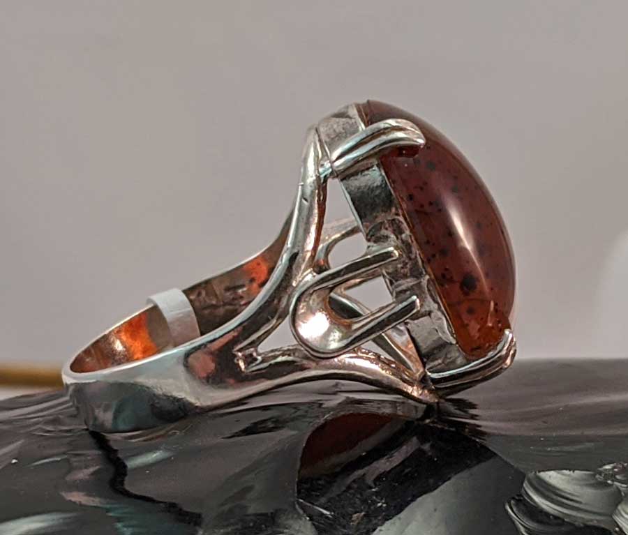 Montana Moss Agate Ring #4063 picture