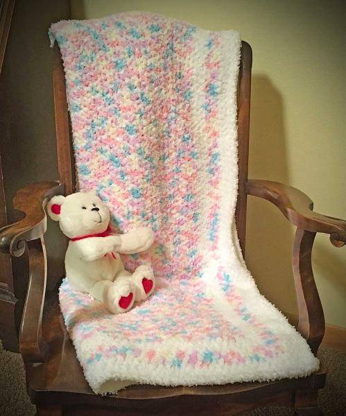 Super Soft Handmade Blanket (Sittin' Pretty)#632 picture