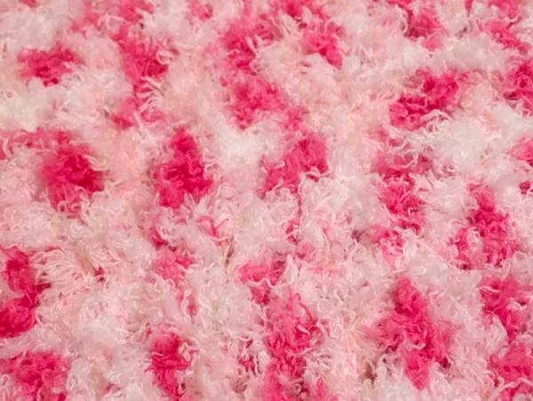Super Soft Handmade Blanket (Pink Swirl)#645 picture
