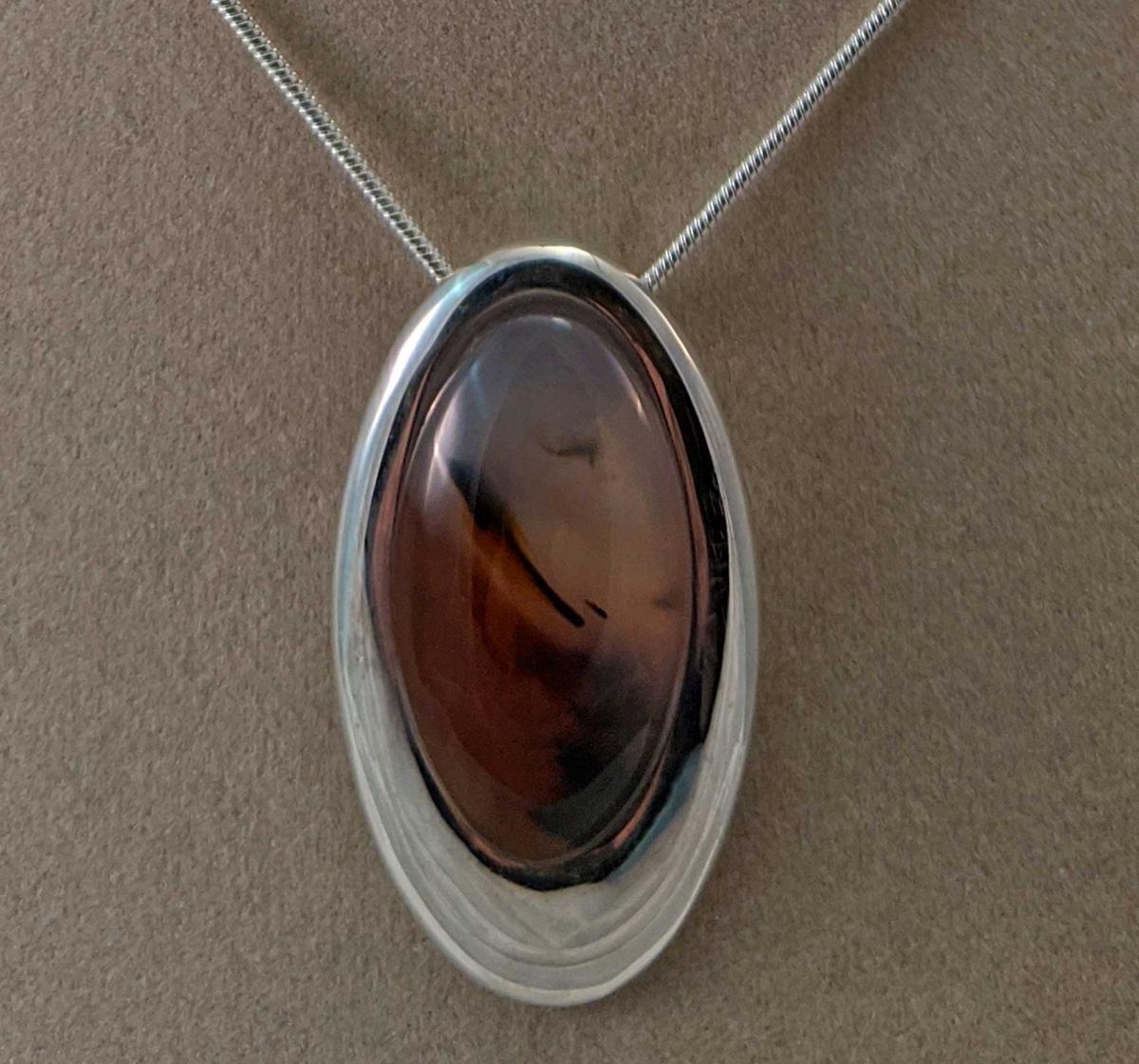 Montana Moss Agate Set (Necklace, Earrings & Bracelet) #4194,4195,4196 picture