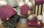 AJ HATS-handmade. fleece lined.WARM-  Fig