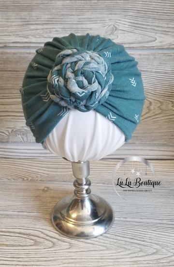 Soft Jade Arrow Baby Headwrap- 3 STYLES! picture