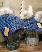 AJ HATS-handmade. fleece lined.WARM- Dusk