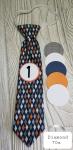 DIAMOND 70s-MONTHLY MILESTONE TIES PHOTO PROP