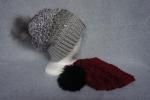 Hats with Removable Poms