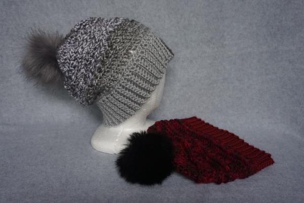 Hats with Removable Poms picture