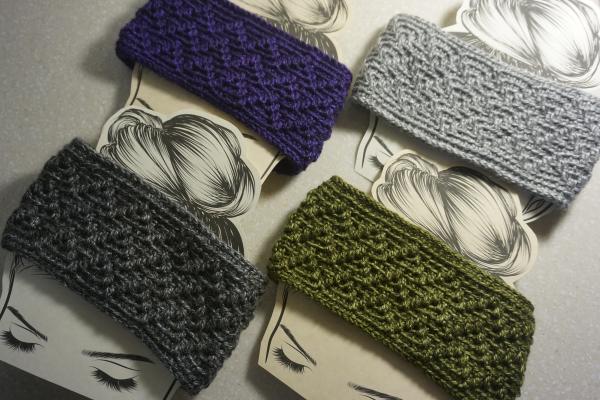 Chevron Ear Warmers picture