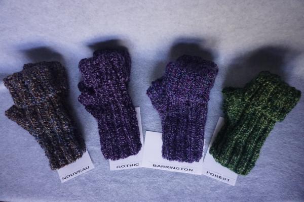 Fingerless Gloves With a Cuff at the Top picture