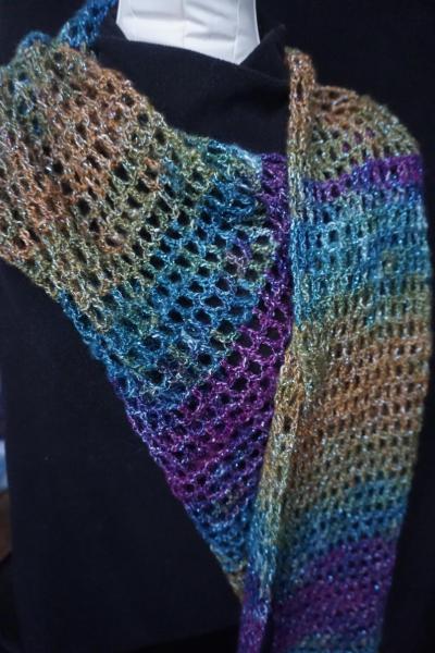 Mesh Shawl Rainbow picture