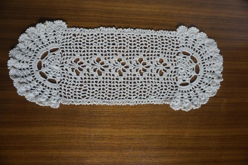 17" X 7" Fanfare Tabletop Doily picture