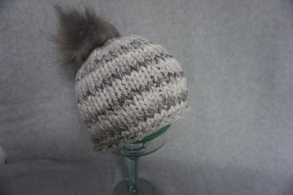 Toddler Size Hat With Removable Pom picture