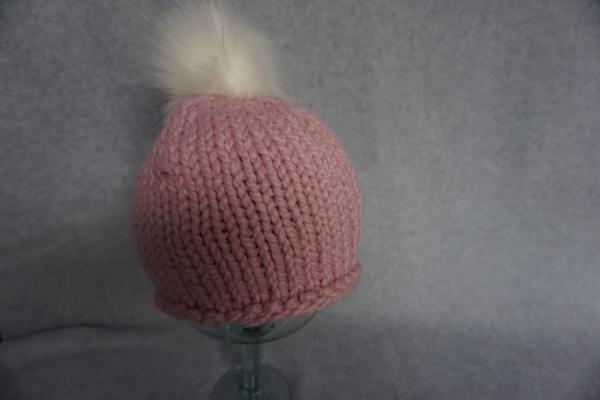 Toddler Size Hat With Removable Pom picture