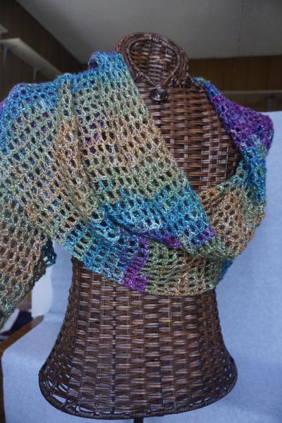 Mesh Shawl Rainbow picture