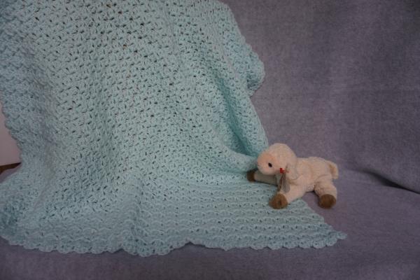 Hand Crocheted Baby Afghan picture