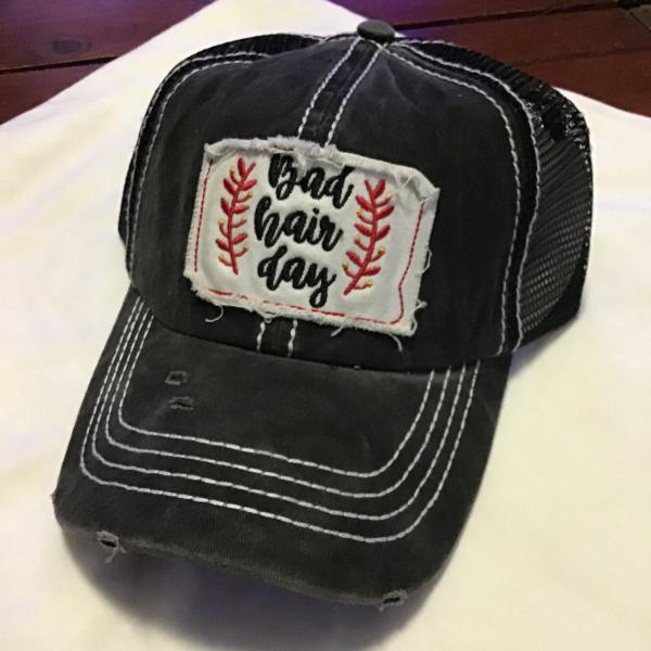 Bad Hair Day Hat, Black